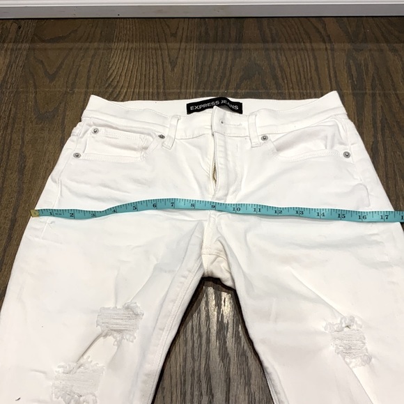 EXPRESS cropped mid rise jeans - Picture 4 of 7